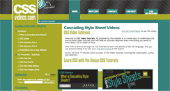 Desktop Screenshot of cssvideos.com